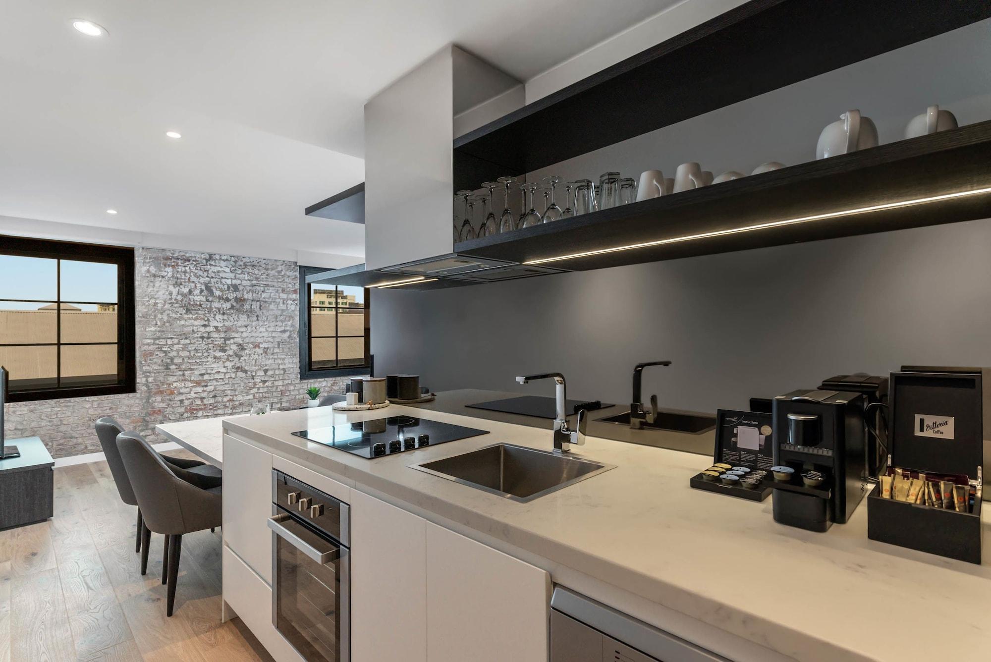 Fv By Peppers Aparthotel Бризбейн Екстериор снимка Kitchen